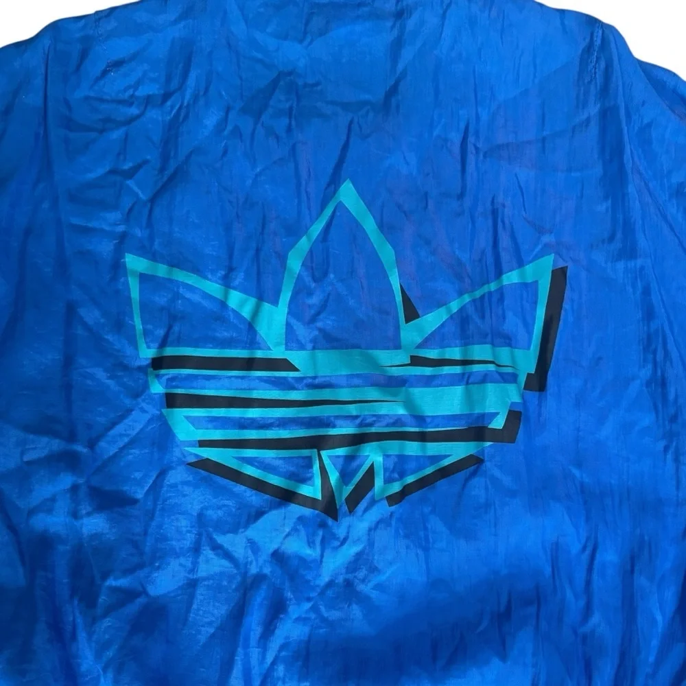 Adidas Royal Blue Windbreaker
